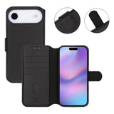 Rvelon iPhone Air -kotelo, aitoa nahkaa, musta
