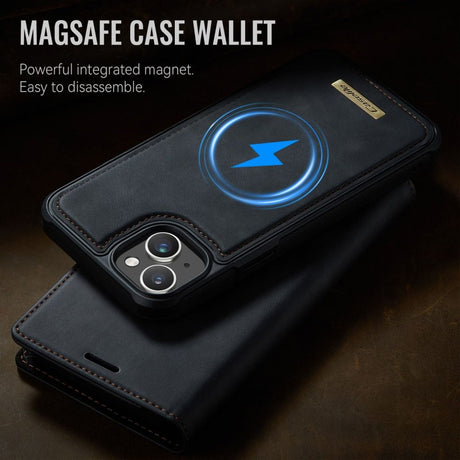 CaseMe iPhone 13 Kotelo C49 Series Musta
