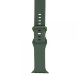 Gear Apple Watch 38/40/41/42mm Silikonihihna Oliivinvihreä