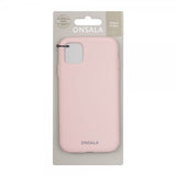 Onsala iPhone 11 Pro Kuori Silikoni Hiekanvaaleanpunainen
