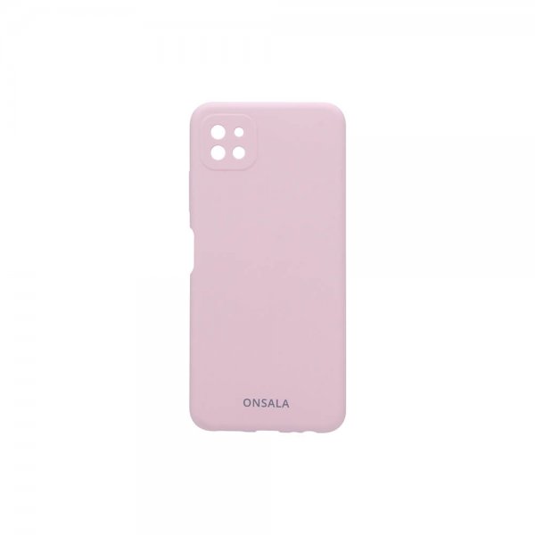 Onsala Samsung Galaxy A02s Kuori Silikoni Hiekka Pinkki