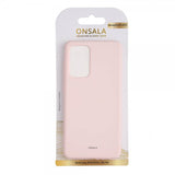 Onsala Samsung Galaxy A52/A52s 5G Kuori Silikoni Hiekka Pinkki