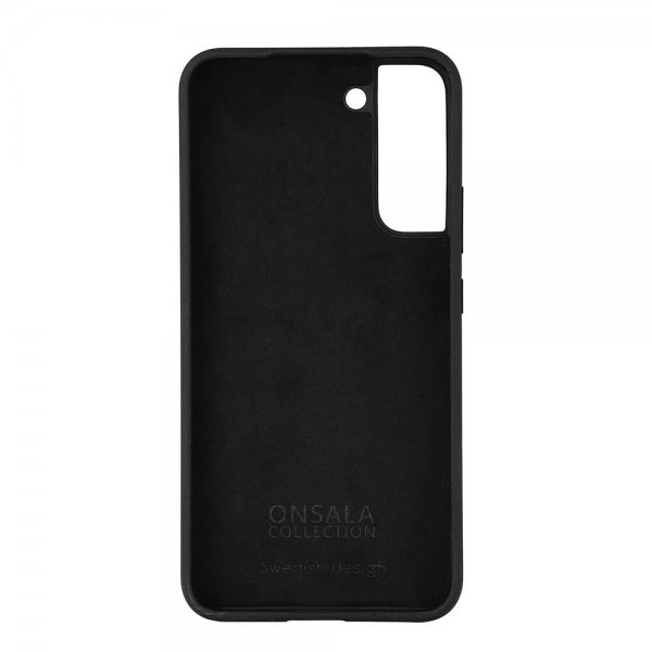 Onsala Samsung Galaxy S22 Plus Silikonisuojakuori Musta