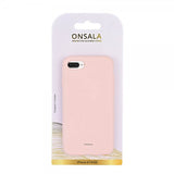 Onsala iPhone 6/6S/7/8/SE Kuori Silikoni Chalk Pink