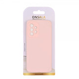 Onsala Samsung Galaxy A03 Kuori Silikoni Chalk Pink