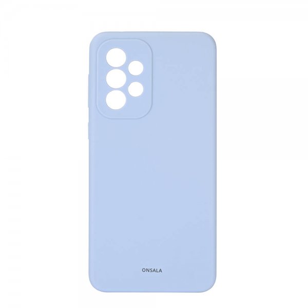 Onsala Samsung Galaxy A33 5G Silikonikuori Vaaleansininen
