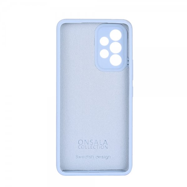 Onsala Samsung Galaxy A53 5G -silikonikuori, vaaleansininen