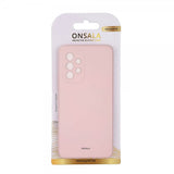 Onsala Samsung Galaxy A53 5G Silikonikuori Chalk Pink