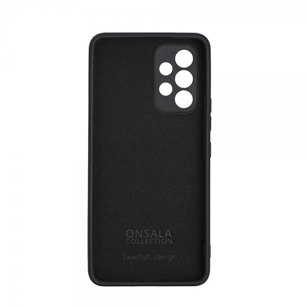 Onsala Samsung Galaxy A53 5G Silikonikuori Musta