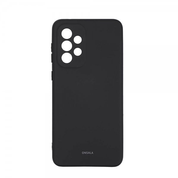 Onsala Samsung Galaxy A33 5G Silikonikuori Musta