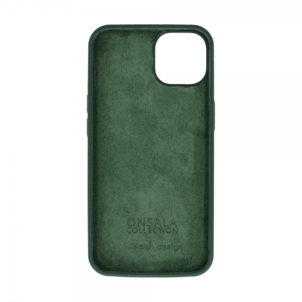 Onsala iPhone 13 Silikonikuori Oliivinvihreä