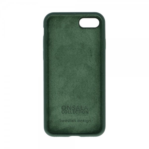 Onsala iPhone 6/6S/7/8/SE Kuori Silikoni Oliivinvihreä