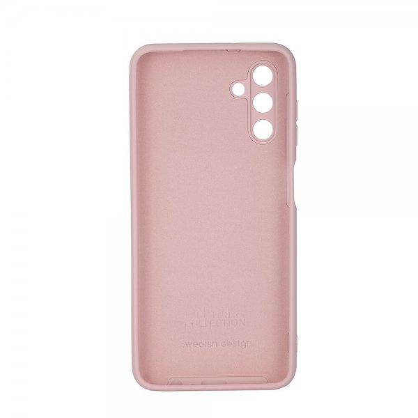 Onsala Samsung Galaxy A13 5G/Galaxy A04s Silikonikuori Liidunvaaleanpunainen