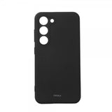 Onsala Samsung Galaxy S23 Kuori Silikoni Musta