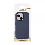 Onsala iPhone 14 Pro Silikonikuori Dark Blue