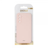 Onsala Samsung Galaxy A54 5G Kuori Silikoni Chalk Pink