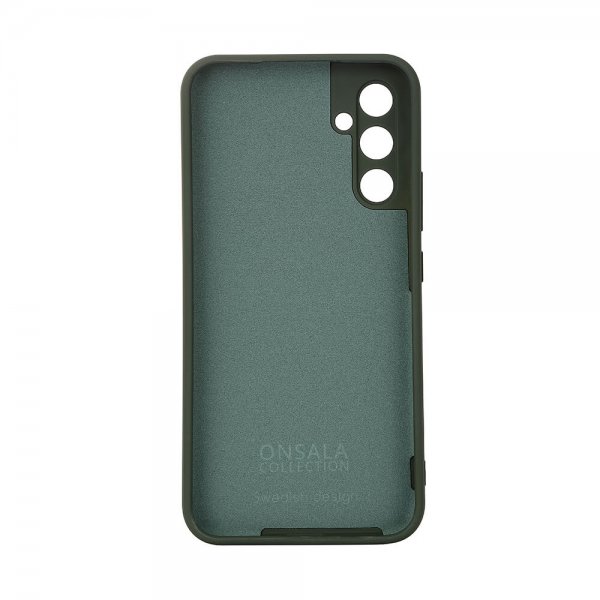Onsala Samsung Galaxy A54 5G Kuori Silikoni Tummanvihreä