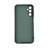 Onsala Samsung Galaxy A14 Kuori Silikoni Tummanvihreä