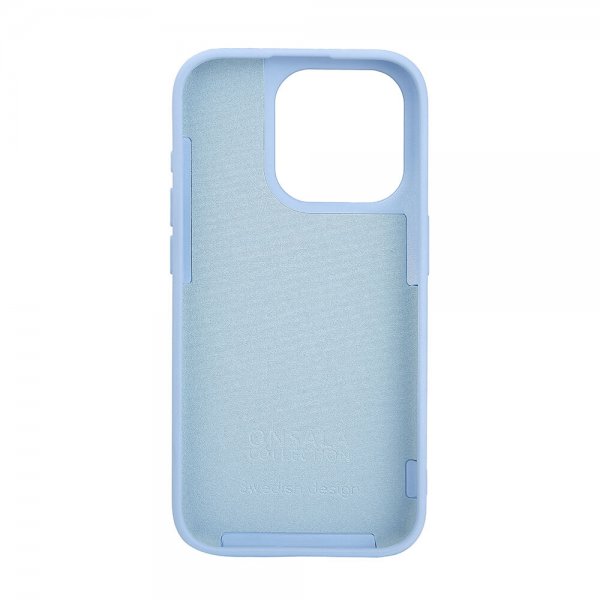 Onsala iPhone 15 Pro -silikonikuori, MagSeries Light Blue
