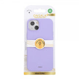 Onsala iPhone 15 Plus Suojakuori Silicone Touch MagSeries Violetti