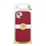 Onsala iPhone 15 Plus Suojakuori Silicone Touch MagSeries Deep Red