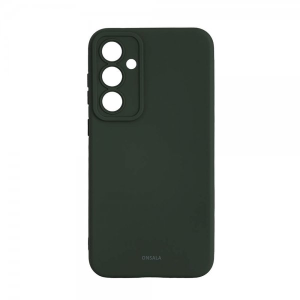 Onsala Samsung Galaxy S23 FE Silikonikuori Oliivinvihreä