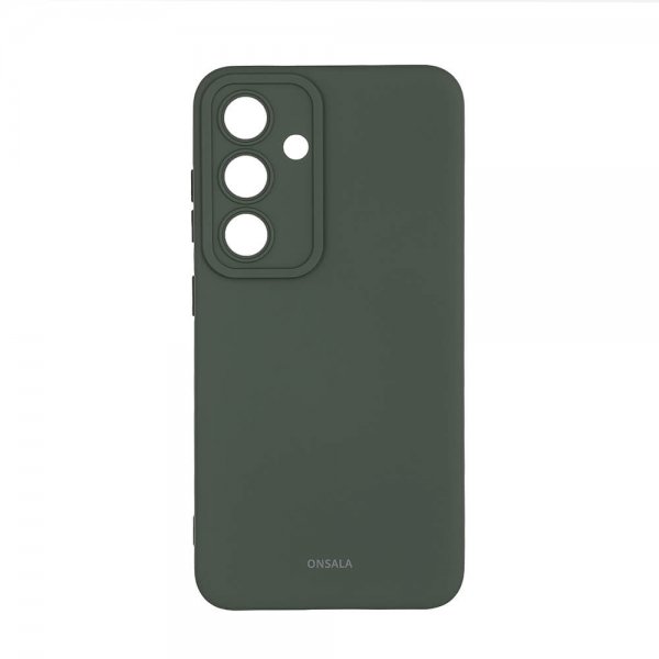 Onsala Samsung Galaxy S24 Kuori Silikoni Oliivinvihreä