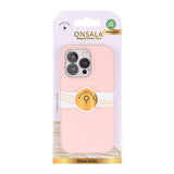 Onsala iPhone 16 Pro -silikonikuori, Chalk Pink