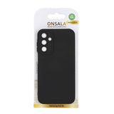 Onsala Samsung Galaxy A16 Kuori Silikonituntuma Musta