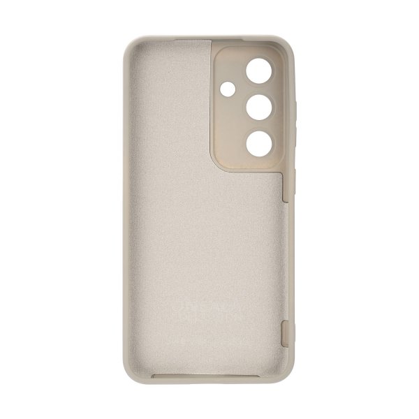 Onsala Samsung Galaxy S25 Kuori Silikonituntu Betoni