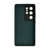 Onsala Samsung Galaxy S25 Ultra Kuori Silikonituntuma Oliivinvihreä
