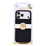 Onsala iPhone 17 Pro Max/iPhone 18 Pro Max Kuori Silikonin tuntu Musta