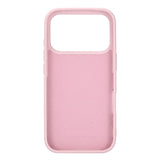 Onsala iPhone 17 Pro/iPhone 18 Pro Kuori Silikonin tuntu Chalk Pink