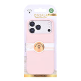 Onsala iPhone 17 Pro Max/iPhone 18 Pro Max Kuori Silikonin tuntu Chalk Pink