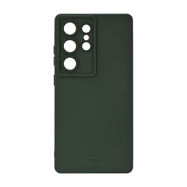Onsala Samsung Galaxy S26 Ultra Kuoret Silikonituntuma Oliivinvihreä