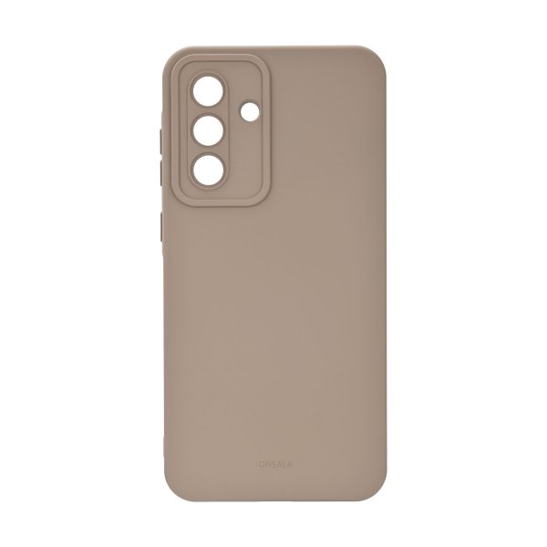 Onsala Samsung Galaxy A37 -kuori, silikonituntu, Summer Sand