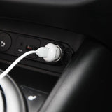 Gear Autolaturi 1xUSB 1A Micro-USB Kaapeli 1m Valkoinen