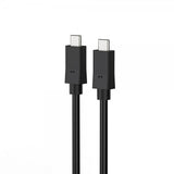 Gear USB-C–USB-C 3.1 100 W -kaapeli 1,5 m musta
