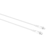 Gear USB-C–Lightning Kevlar-kaapeli 1,5 m, valkoinen