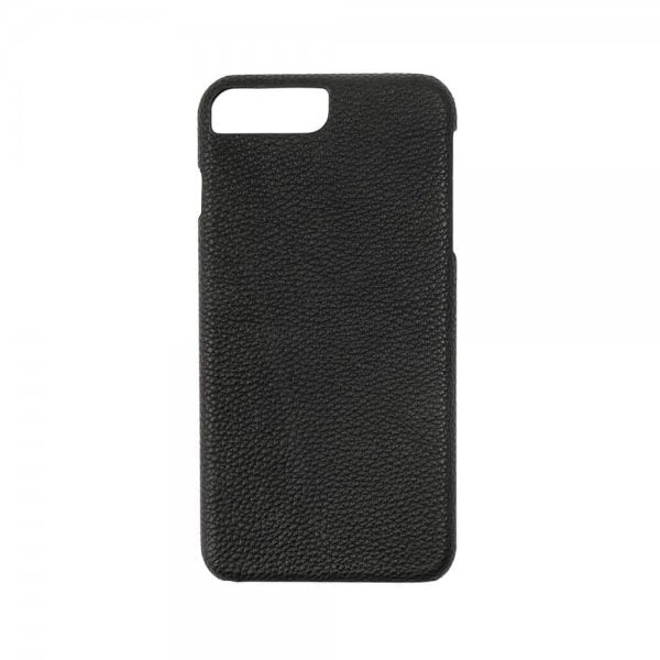 Onsala iPhone 6/6S Plus/iPhone 7 Plus/iPhone 8 Plus Kuori Aitoa Nahkaa Musta