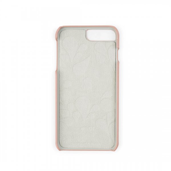 Onsala iPhone 6/6S Plus/iPhone 7 Plus/iPhone 8 Plus Kuori Aitoa Nahkaa Ruusu