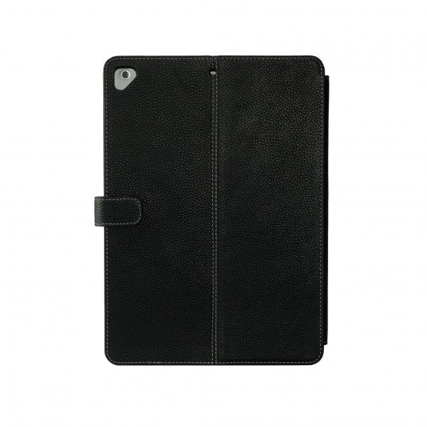 Onsala iPad 9.7 (sukupolvi 5/6) Suojakotelo, aitoa nahkaa, musta