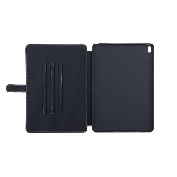 Onsala iPad Air 2019 (3. sukupolvi) kotelo aitoa nahkaa, musta