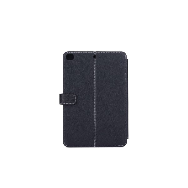 Onsala iPad Mini 2019 (5. sukupolvi) Kotelo, aitoa nahkaa, musta