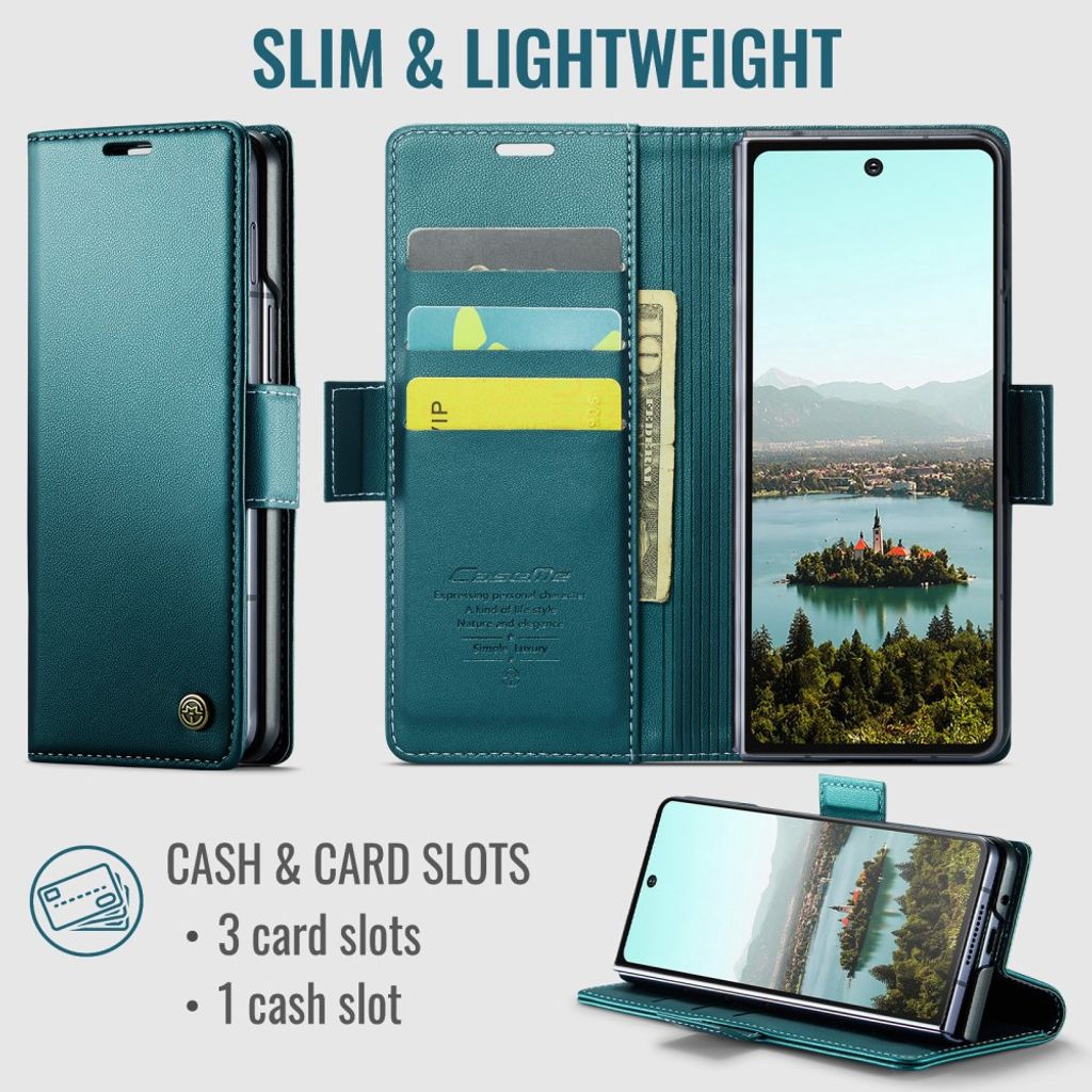CaseMe Samsung Galaxy Z Fold 8 Ultra Kotelo 023 Series Vihreä