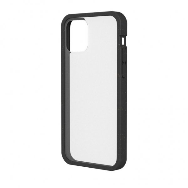 Pela iPhone 12 Pro Max Kuori Ympäristöystävällinen Kirkas Musta