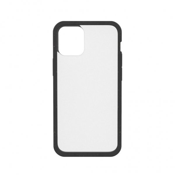 Pela iPhone 12 Mini Kuori Eco Friendly Läpinäkyvä Musta