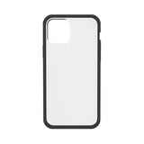 Pela iPhone 12/iPhone 12 Pro -kuoret, ympäristöystävällinen, läpinäkyvä, musta