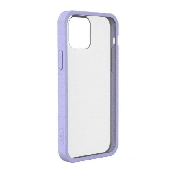 Pela iPhone 12/iPhone 12 Pro Kuori Eco Friendly Clear Lavender