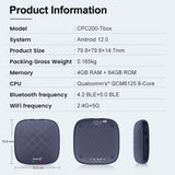Carlinkit T-Box Plus 64GB AI-laatikko Android Auto/Carplay TV